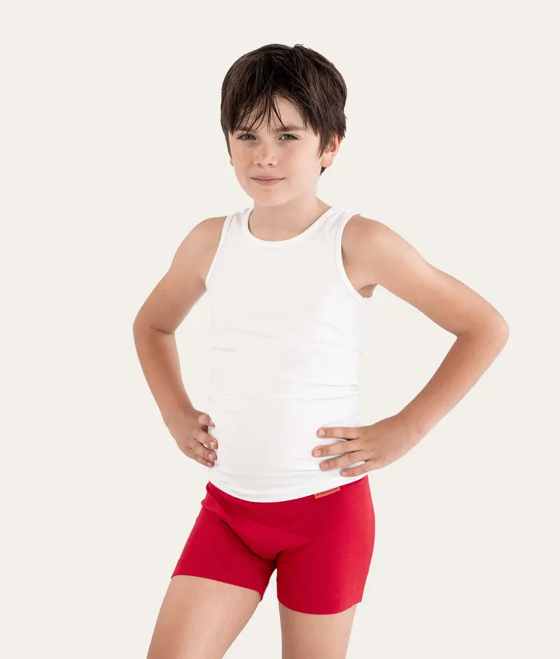 Rode Jongens Boxershort Bright Sunrise
