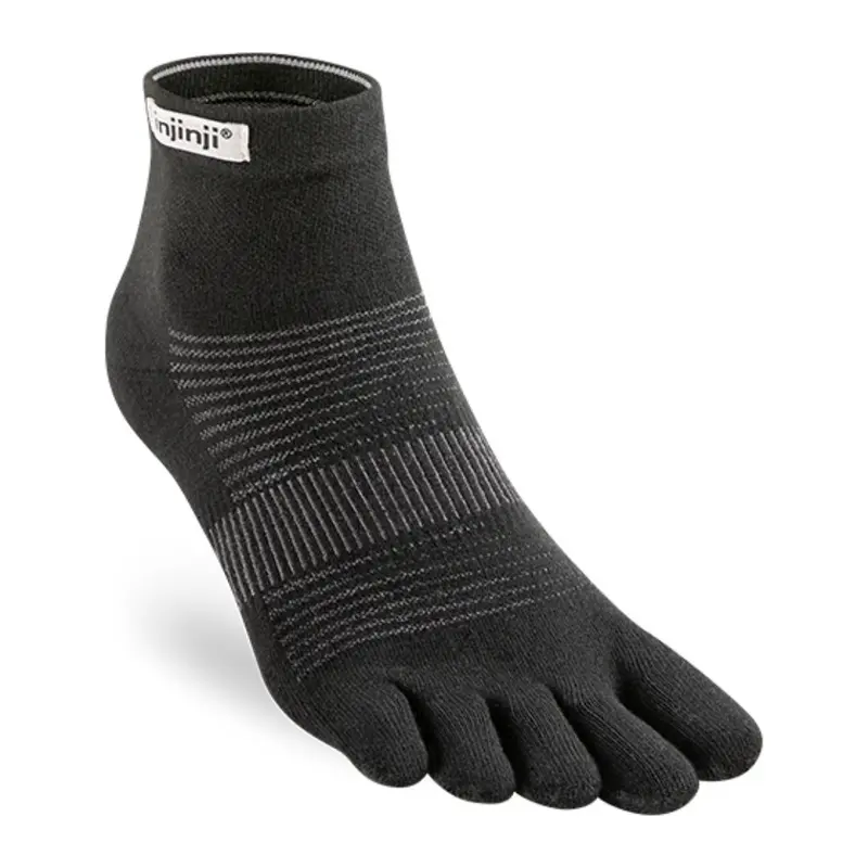 Run Lightweight Mini-Crew Coolmax Black