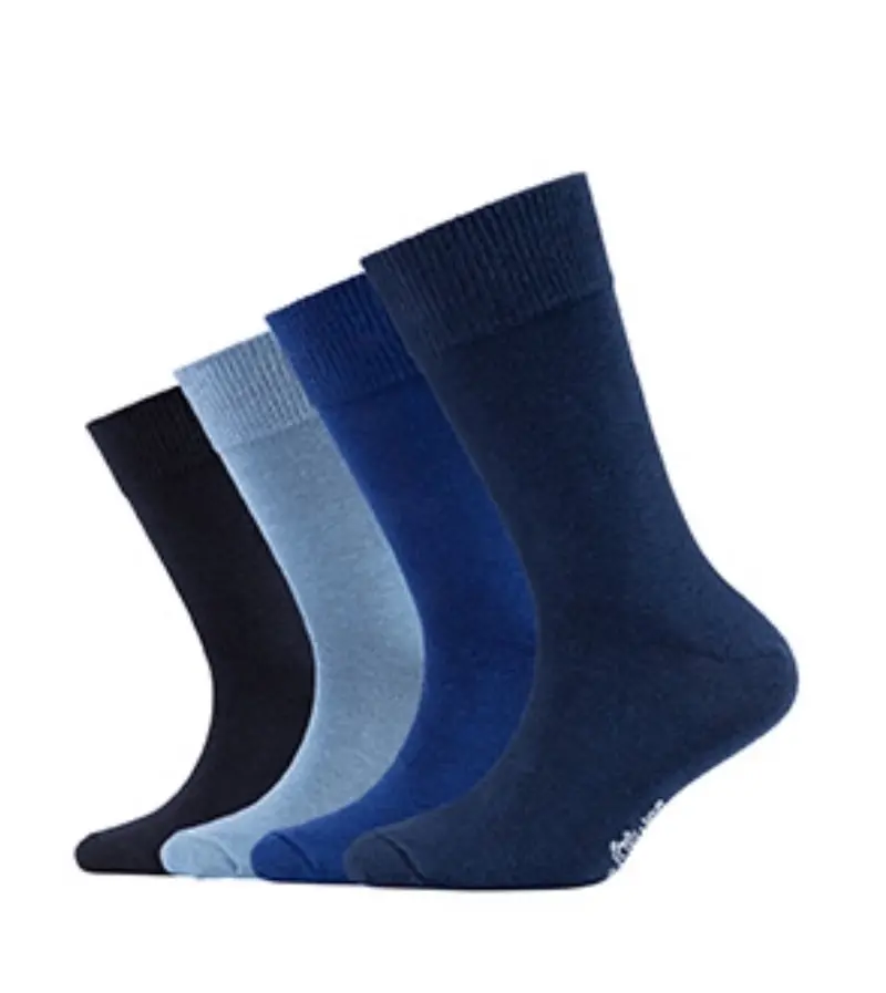 S.Oliver - Kindersokken - Effen - Meerdere Kleuren/ Grijs - Roze - Navy