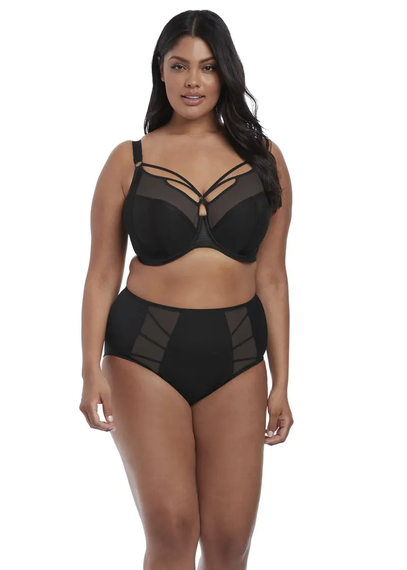 Sachi High Waisted Broekje Zwart