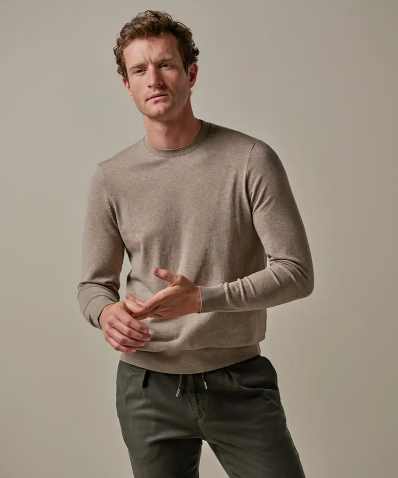 Sand crew neck pullover Profuomo - PP2J00008C
