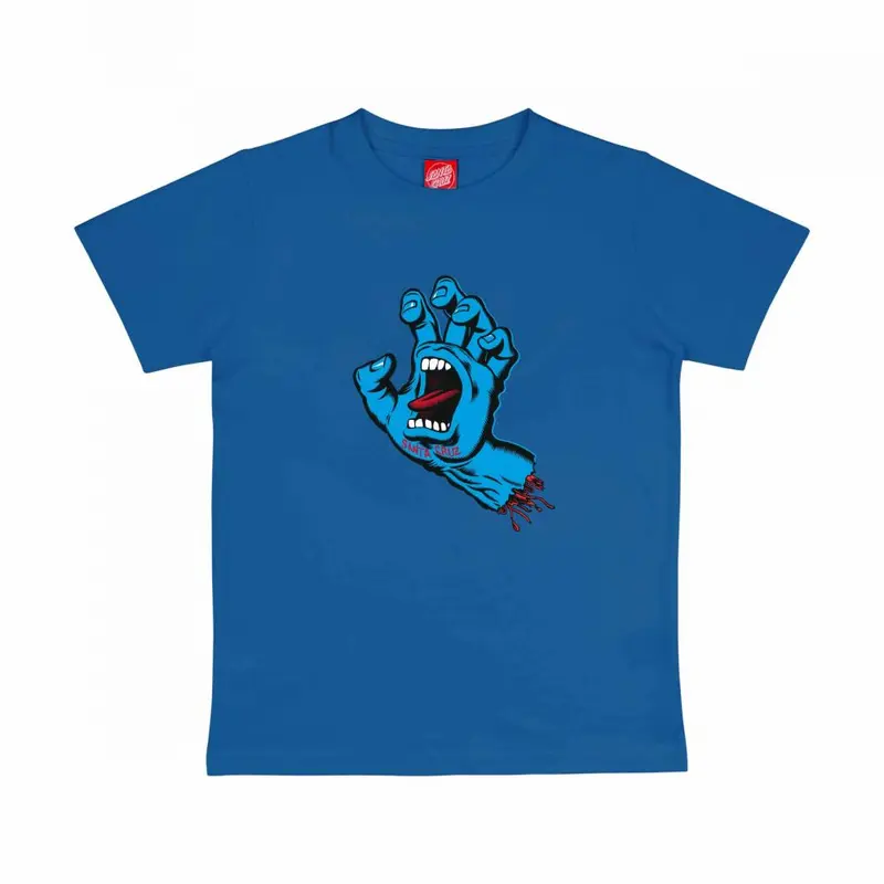 Santa Cruz Youth Screaming Hand T-Shirt Ultramarine