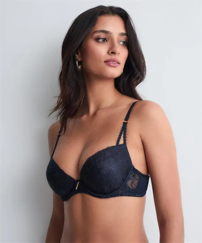 Satin Memories Push Up Bh 5CN08 Deep Sea