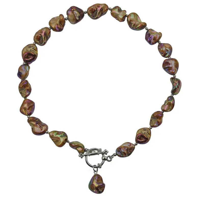 Schelpen ketting Shell AB Brown