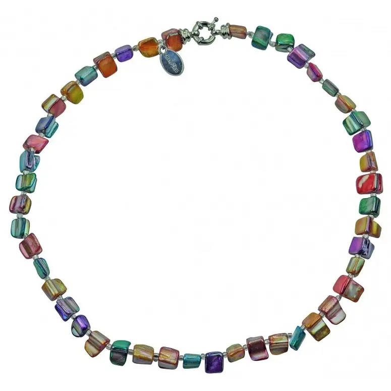 Schelpen ketting Shell Chip AB Color
