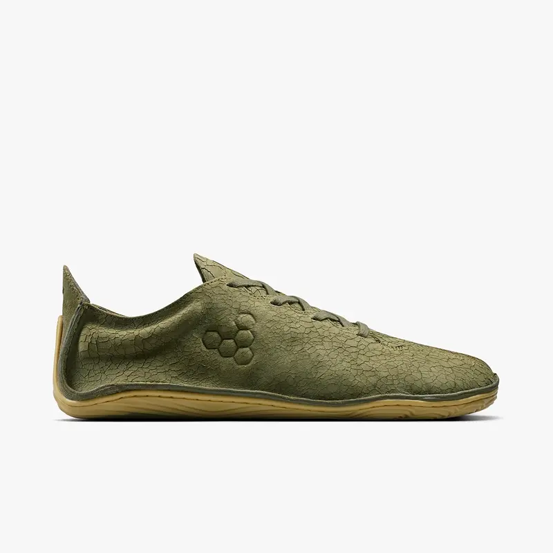 Sensus II Dark Olive Cracked Leather Mannen