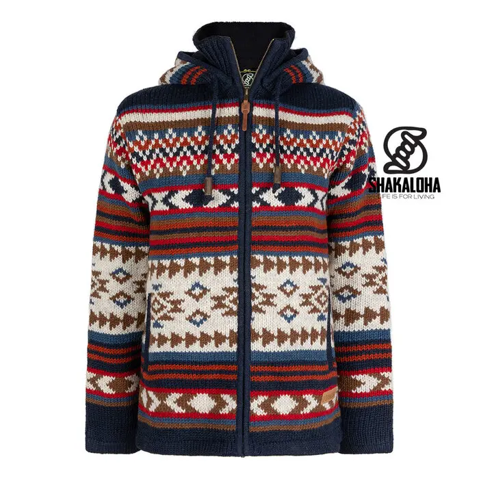 Shakaloha - Burque Multi | wollen vest met rits