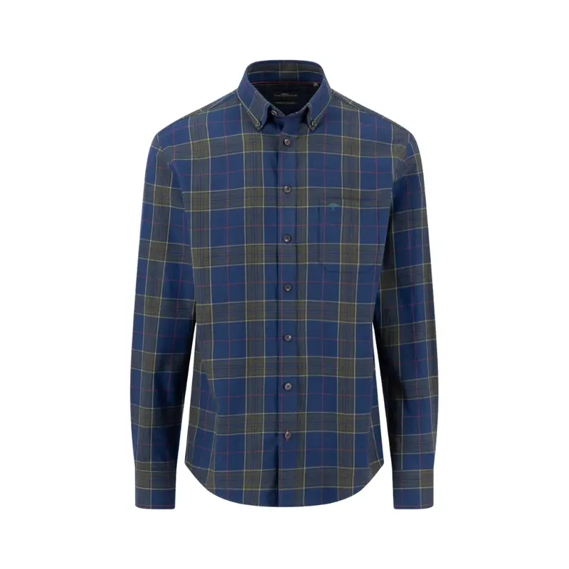 Shirt dark check