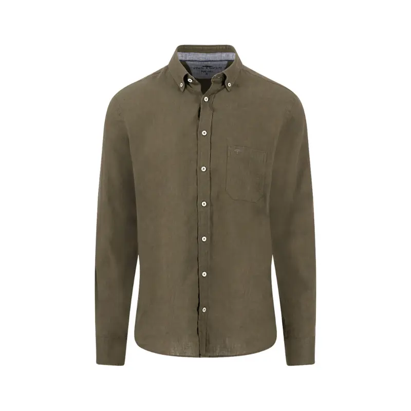 Shirt plain linen