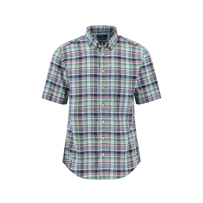 Shirt SS Madras check