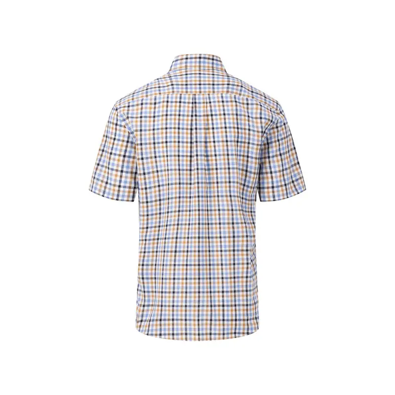Short sleeve check shirt