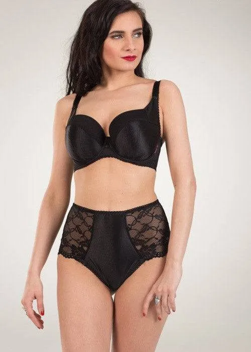 Signature High Waisted Broekje Zwart