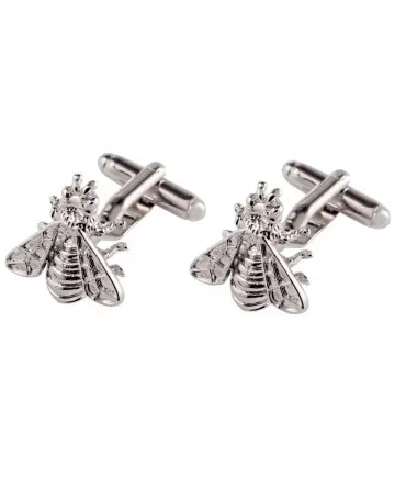Silver bee cufflinks Profuomo - PP3MAF414A