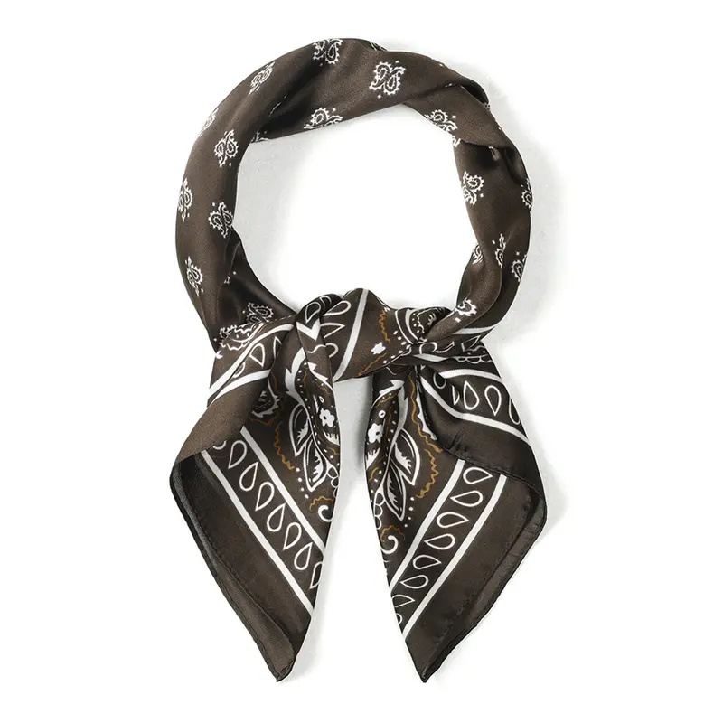 Sjaaltje Paisley Chocolate Brown