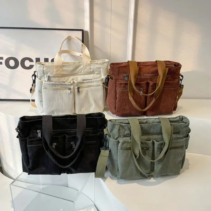 Slim & Functioneel Dual‑Zip Tas