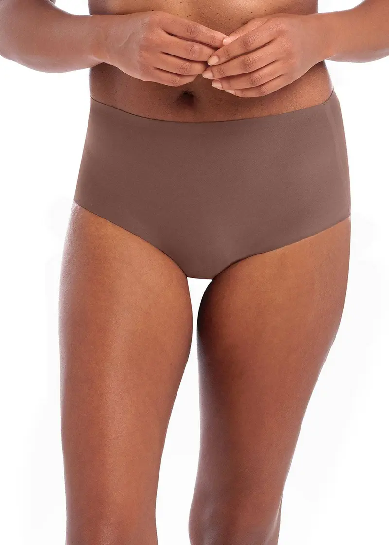 Smoothease High Waisted Broekje Coffee Roast