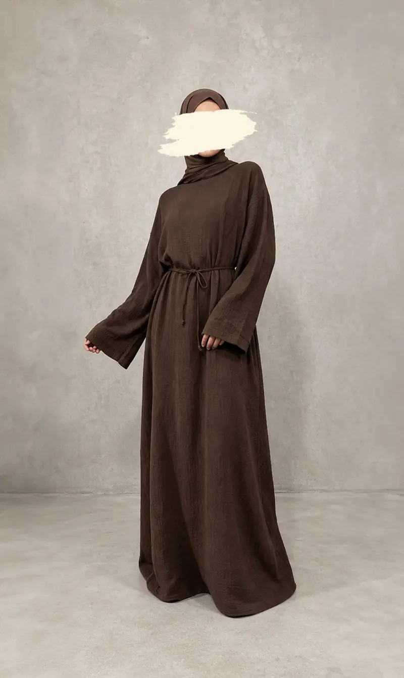 Soft Cotton Kimono Abaya Atiya
