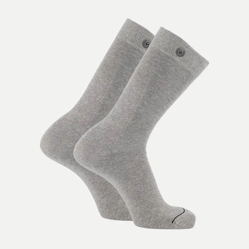 Solid Socks - Light Grey