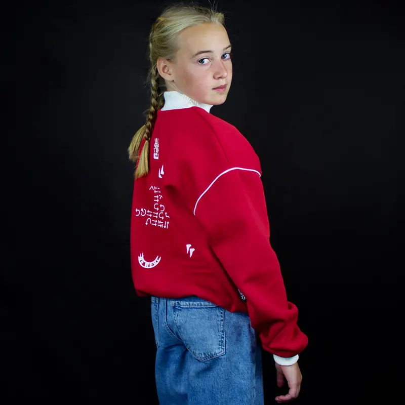 SOOI SWEATER BE RED REAL