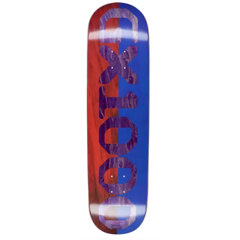 Split Veneer Red/Blue Deck