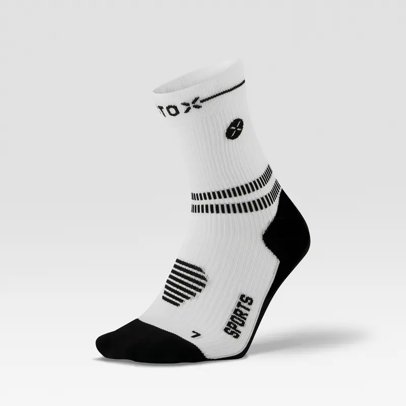 Sports Ankle Socks Women | White / Black