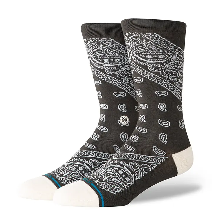 Stance Barrio Crew Washed black