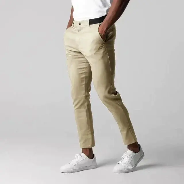 Stretch chino voor heren - Comfortabel en stijlvol