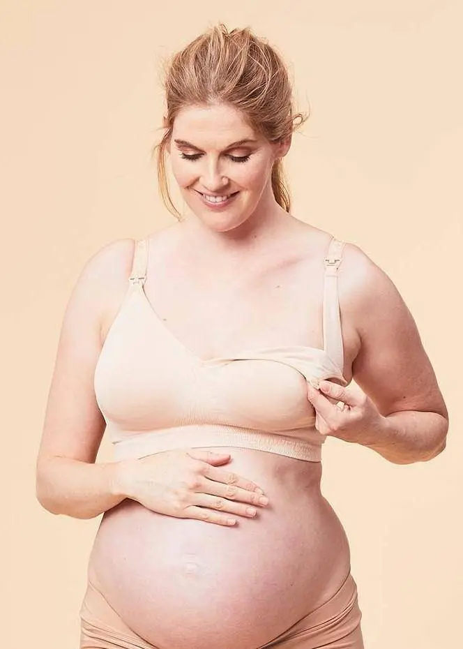 Sugarcandy Beugelloze Voedings-BH Light Nude