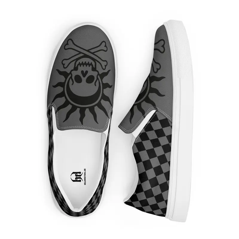 Sunburned Souls - Slip-On FEMME (noir ou blanc)