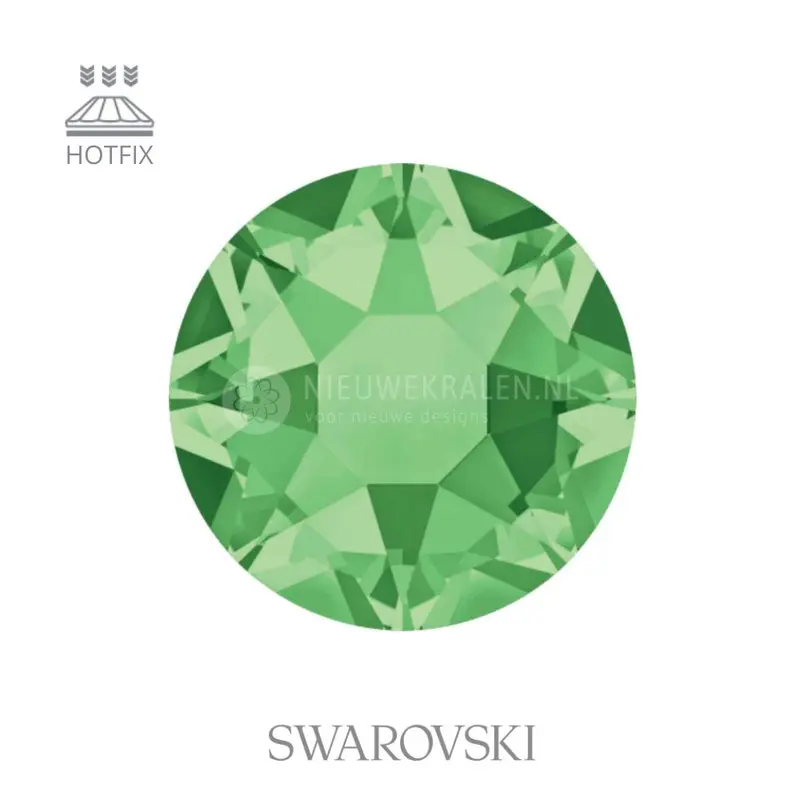 Swarovski Hotfix stenen Peridot SS16