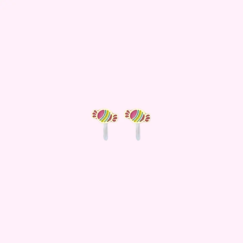 Sweet Candy Clip Oorbellen