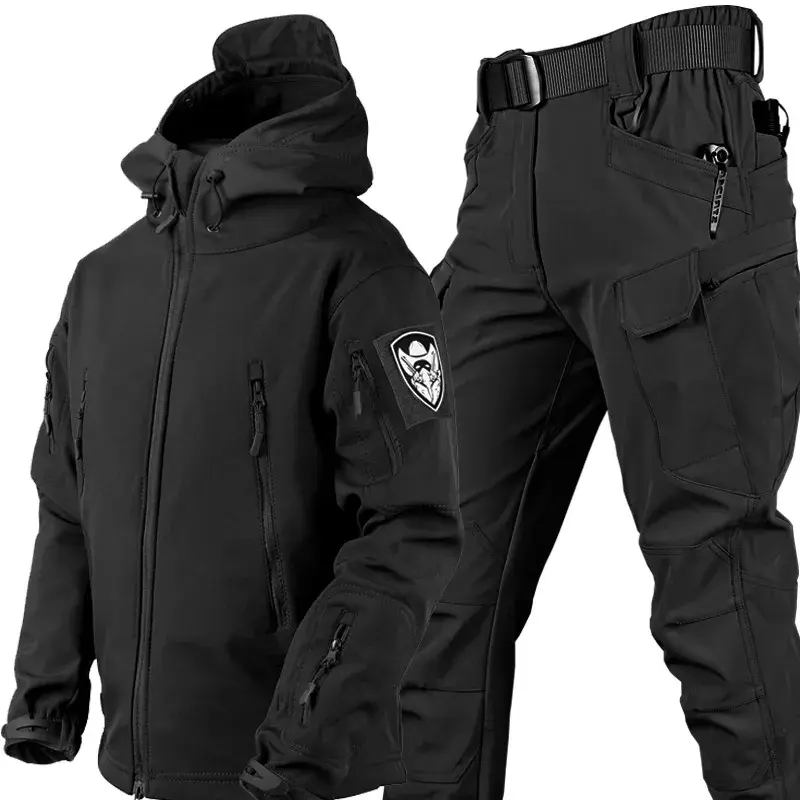 Tactisch wind- en waterdicht outdoorpak voor heren – Logan
