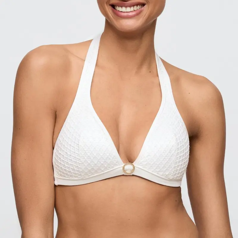 Taleah Voorgevormde Triangel Bikini Top 1008613 Elfin White