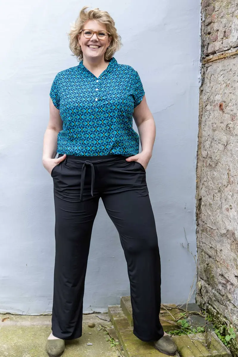 Tantilly's Ultieme broek- casual & chic- Zwart