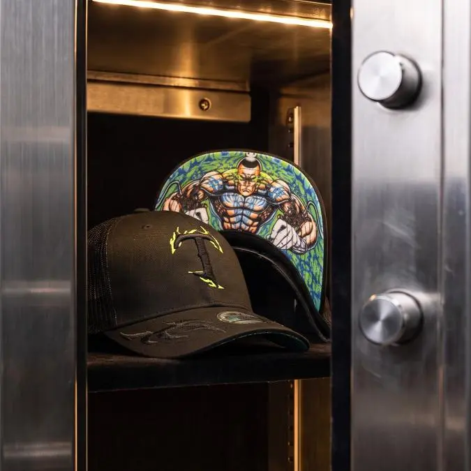 Tattooed Trucker Cap - Black