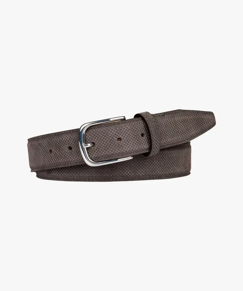 Taupe suede belt Profuomo - PPVR30003F