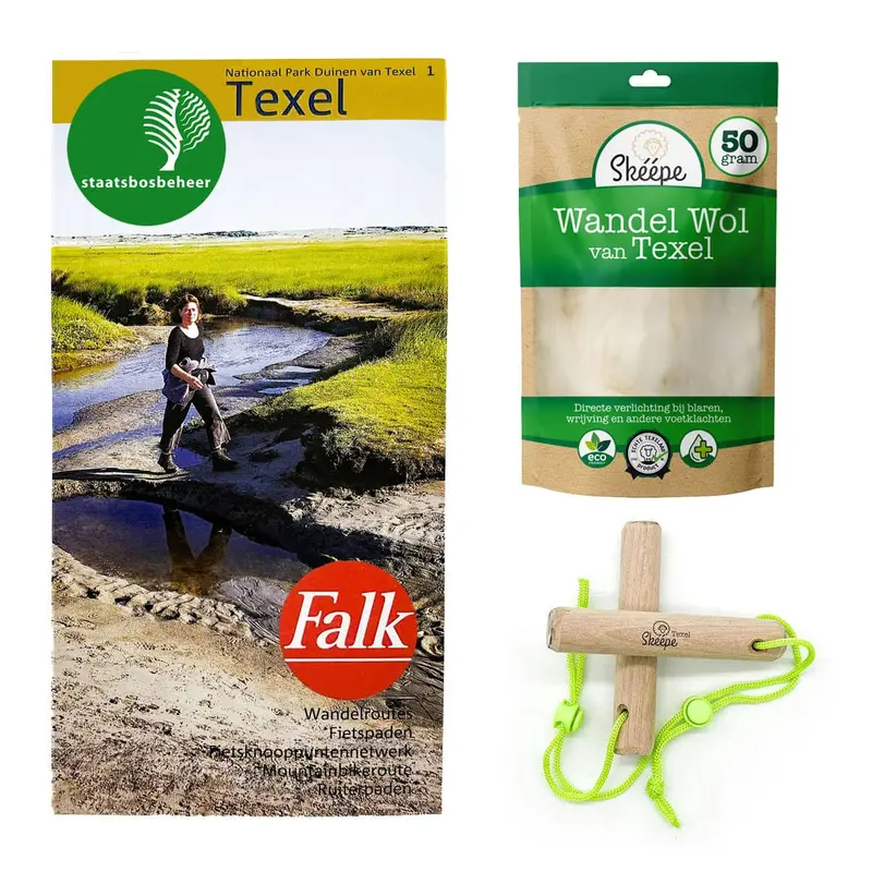 Texels Wandelpakket - Staatsbosbeheer Wandelroutes Texel