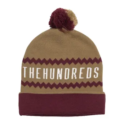 The Hundreds Ziggy Beanie Khaki