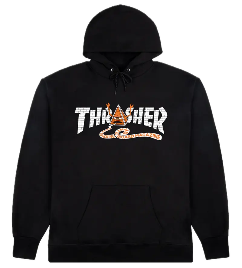 Thrasher x Toy Machine Pyramid Hood