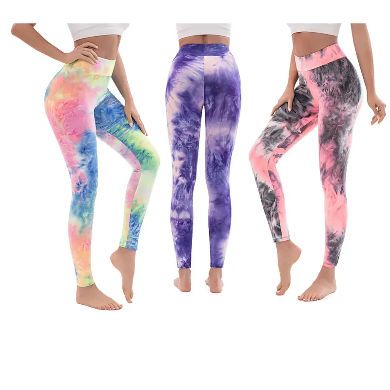 Tie dye yoga legging