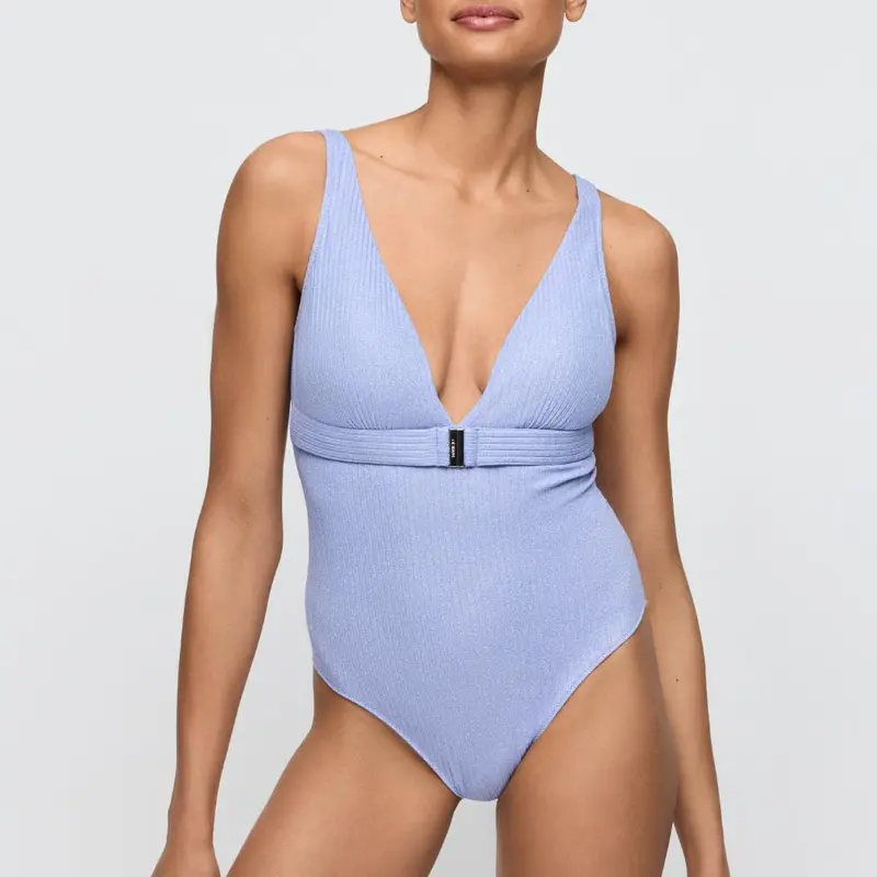 Tinjis Plunge Badpak Zonder Beugels 1006932 Sparkling Dusk