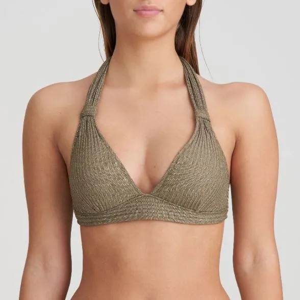 Tinjis Voorgevormde Triangel Bikini 1006913 Golden Olive