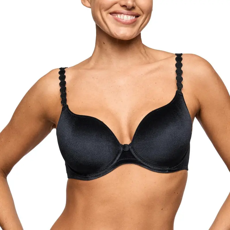 Tom Voorgevormde Beugel Bh 0120826 Black Velvet