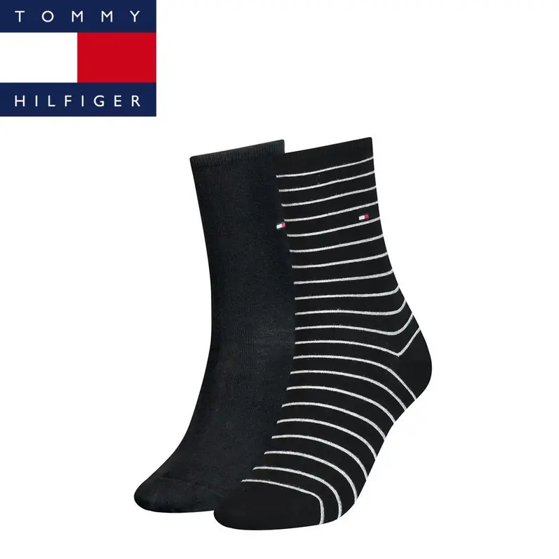 Tommy Hilfiger - Damessokken - Small S 2P / Black