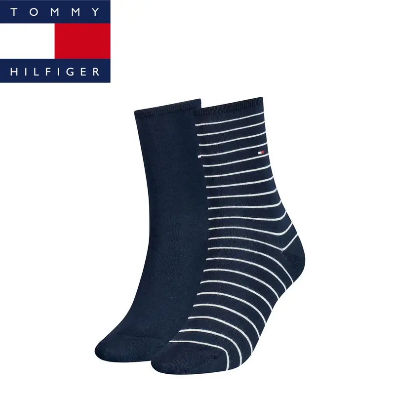 Tommy Hilfiger - Damessokken - Small S 2P / Midnight Blue