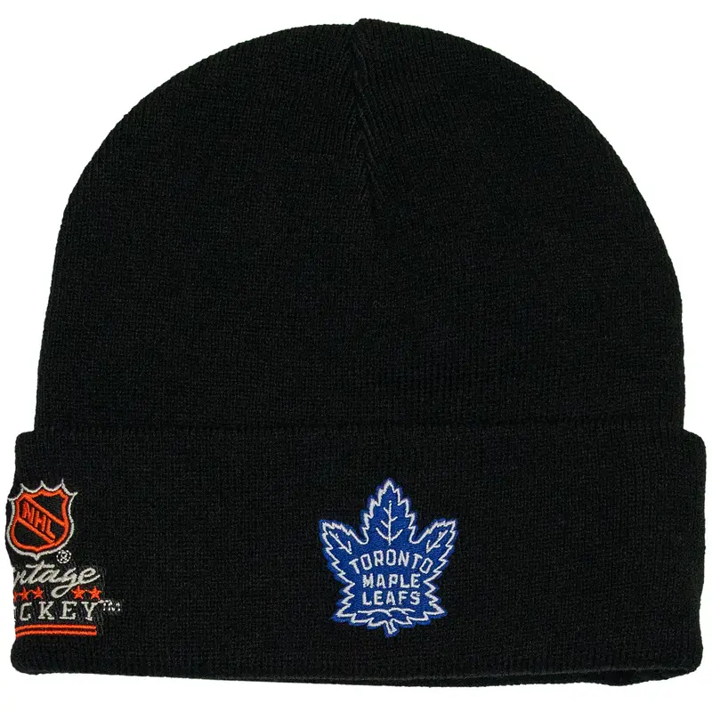 Toronto Maple Leafs NHL Embroidered Logo Beanie Mitchell & Ness