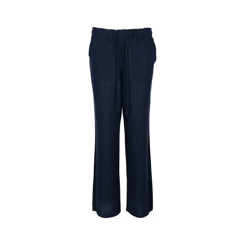 Trousers woven linen