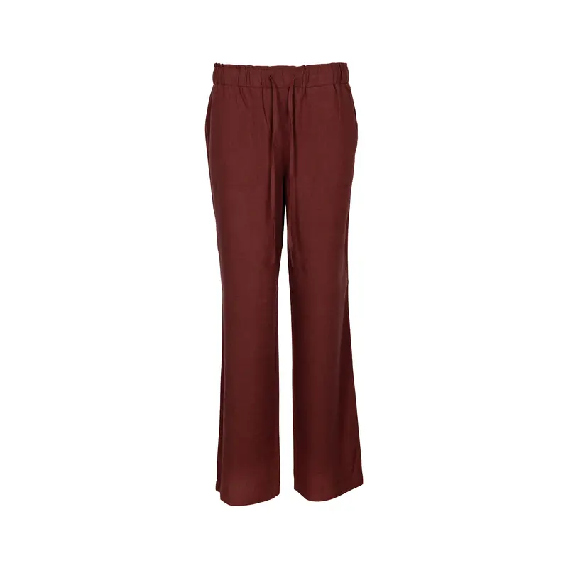 Trousers woven linen