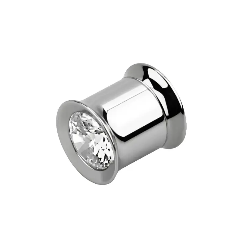 Tunnel Kristal 6 mm - Chirurgisch Staal