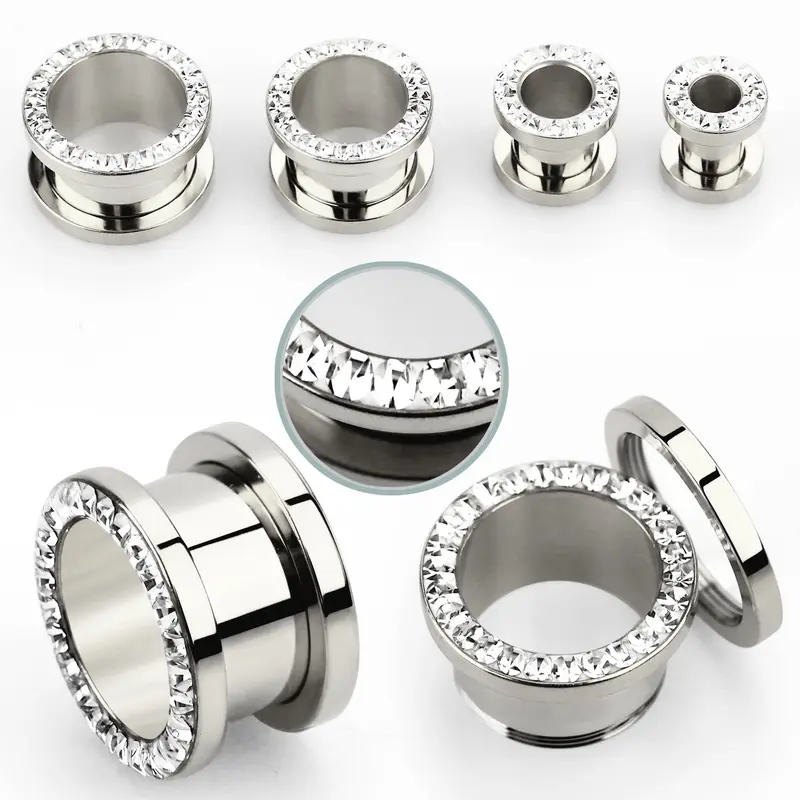 Tunnel Zirconia met Coating Zilverkleurig – Chirurgisch Staal